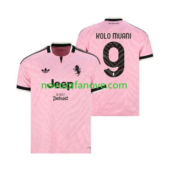 Nogometni Dres Juventus Randal Kolo Muani 9 Muški Gostujući 2026-2027 Kratkih Rukava