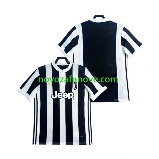 Nogometni Dres Juventus 2017 2018 Retro Muški Domaći Kratkih Rukava