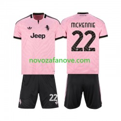 Nogometni Dres Juventus Weston McKennie 22 Dječji Gostujući 2026-2027 Kratkih Rukava