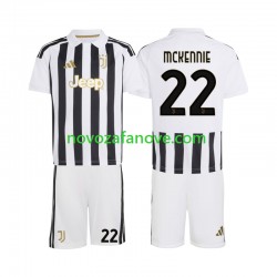 Nogometni Dres Juventus Weston McKennie 22 Dječji Domaći 2026-2027 Kratkih Rukava