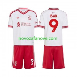Nogometni Dres Liverpool Alexander Isak 9 Dječji Gostujući 2026-2027 Kratkih Rukava
