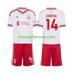 Nogometni Dres Liverpool Federico Chiesa 14 Dječji Gostujući 2026-2027 Kratkih Rukava