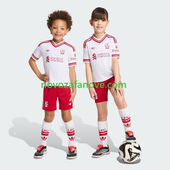 Nogometni Dres Liverpool Dječji Gostujući 2026-2027 Kratkih Rukava