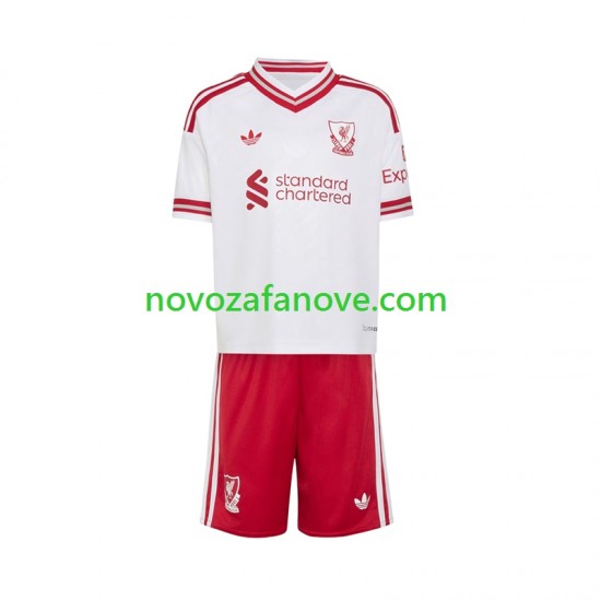 Nogometni Dres Liverpool Dječji Gostujući 2026-2027 Kratkih Rukava