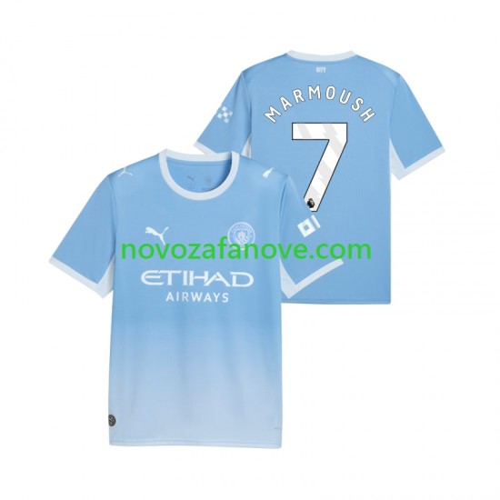 Nogometni Dres Manchester City Omar Marmoush 7 Muški Domaći 2026-2027 Kratkih Rukava