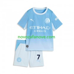 Nogometni Dres Manchester City Omar Marmoush 7 Dječji Domaći 2026-2027 Kratkih Rukava
