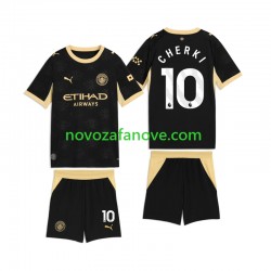 Nogometni Dres Manchester City Rayan Cherki 10 Dječji Gostujući 2026-2027 Kratkih Rukava
