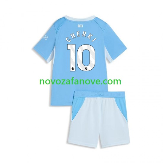 Nogometni Dres Manchester City Rayan Cherki 10 Dječji Domaći 2026-2027 Kratkih Rukava