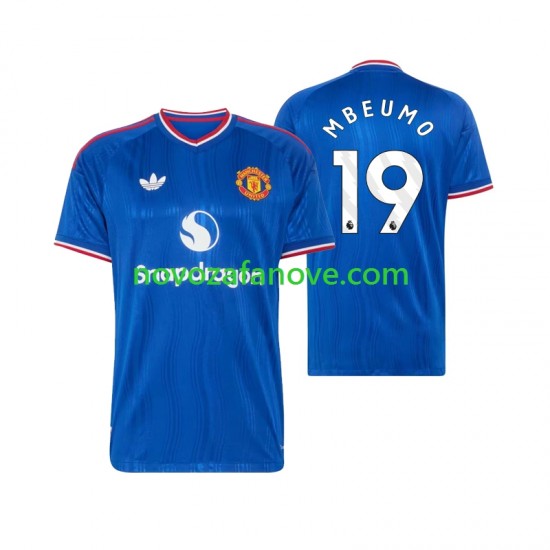 Nogometni Dres Manchester United Bryan Mbeumo 19 Muški Gostujući 2026-2027 Kratkih Rukava