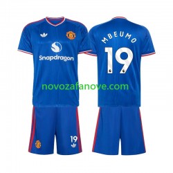 Nogometni Dres Manchester United Bryan Mbeumo 19 Dječji Gostujući 2026-2027 Kratkih Rukava
