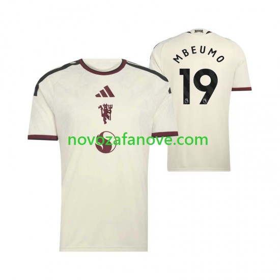 Nogometni Dres Manchester United Bryan Mbeumo 19 Muški Treći 2026-2027 Kratkih Rukava
