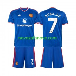 Nogometni Dres Manchester United Cristiano Ronaldo 7 Dječji Gostujući 2026-2027 Kratkih Rukava