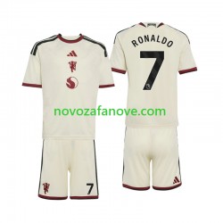 Nogometni Dres Manchester United Cristiano Ronaldo 7 Dječji Treći 2026-2027 Kratkih Rukava