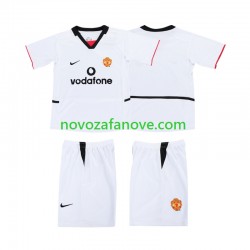 Nogometni Dres Manchester United 2003 Dječji Gostujući 2002 Kratkih Rukava