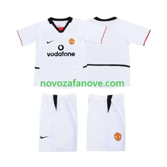 Nogometni Dres Manchester United 2003 Dječji Gostujući 2002 Kratkih Rukava