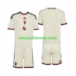 Nogometni Dres Manchester United Dječji Treći 2026-2027 Kratkih Rukava