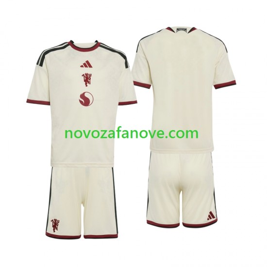 Nogometni Dres Manchester United Dječji Treći 2026-2027 Kratkih Rukava