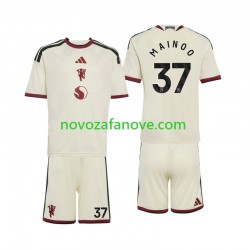 Nogometni Dres Manchester United Kobbie Mainoo 37 Dječji Treći 2026-2027 Kratkih Rukava