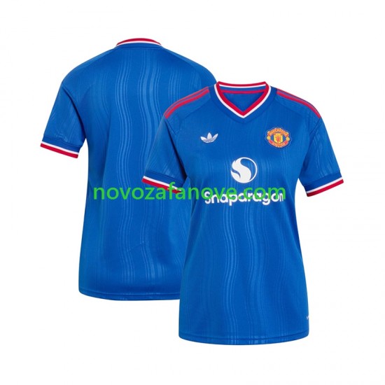 Nogometni Dres Manchester United Ženska Gostujući 2026-2027 Kratkih Rukava