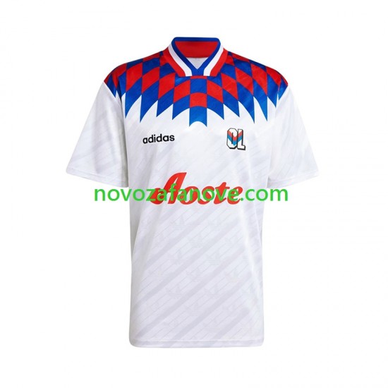 Nogometni Dres Olympique Lyonnais 1995 1996 Retro Muški Domaći Kratkih Rukava
