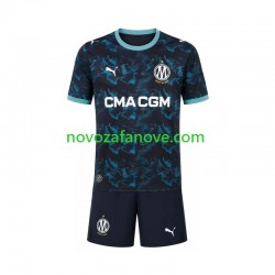 Nogometni Dres Olympique de Marseille Dječji Gostujući 2026-2027 Kratkih Rukava