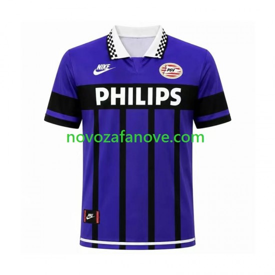 Nogometni Dres PSV Eindhoven 1995 Retro Muški Gostujući Kratkih Rukava