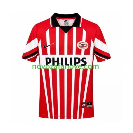 Nogometni Dres PSV Eindhoven 1997 Retro Muški Domaći Kratkih Rukava
