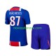 Nogometni Dres Paris Saint-Germain Joao Neves 87 Dječji Domaći 2026-2027 Kratkih Rukava