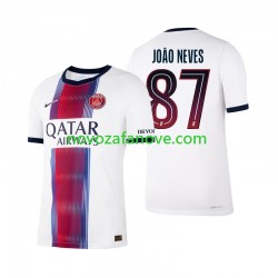 Nogometni Dres Paris Saint-Germain Joao Neves 87 Muški Gostujući 2026-2027 Kratkih Rukava