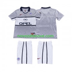 Nogometni Dres Paris Saint-Germain 2000 2001 Retro Dječji Gostujući Kratkih Rukava