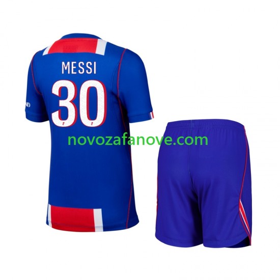 Nogometni Dres Paris Saint-Germain Lionel Messi 30 Dječji Domaći 2026-2027 Kratkih Rukava