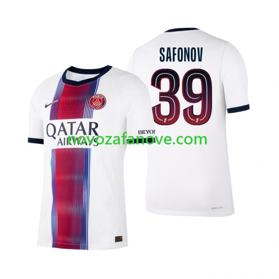 Nogometni Dres Paris Saint-Germain Matvey Safonov 39 Muški Gostujući 2026-2027 Kratkih Rukava