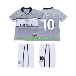 Nogometni Dres Paris Saint-Germain OKOCHA 10 2000 2001 Retro Dječji Gostujući Kratkih Rukava
