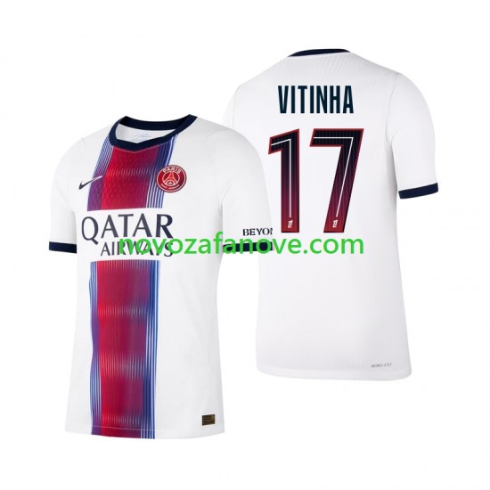 Nogometni Dres Paris Saint-Germain Vitinha 17 Muški Gostujući 2026-2027 Kratkih Rukava