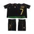 Nogometni Dres Portugal FIGO 7 Retro Dječji Gostujući 2006 Kratkih Rukava