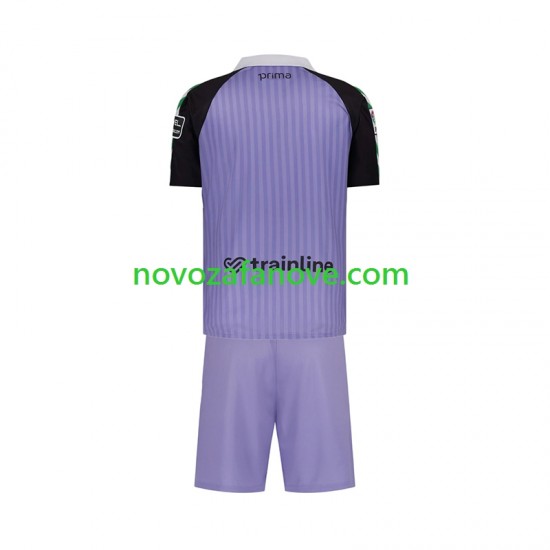 Nogometni Dres Real Betis Golmanski Retro Dječji Domaći 2025-2026 Kratkih Rukava