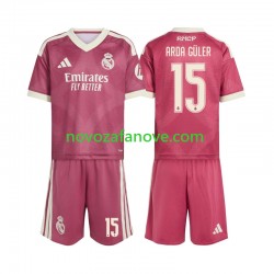Nogometni Dres Real Madrid Arda Guler 15 Dječji Treći 2026-2027 Kratkih Rukava