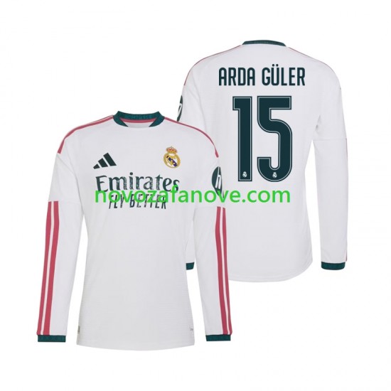 Nogometni Dres Real Madrid Arda Guler 15 Muški Domaći 2026-2027 Dugim Rukavima