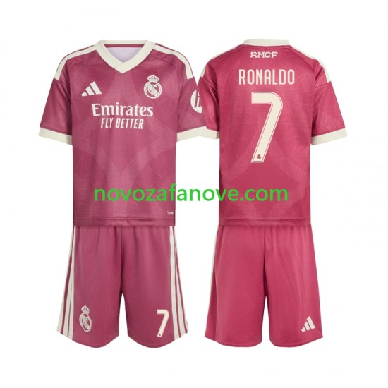 Nogometni Dres Real Madrid Cristiano Ronaldo 7 Dječji Treći 2026-2027 Kratkih Rukava