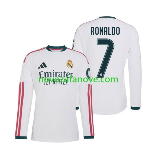 Nogometni Dres Real Madrid Cristiano Ronaldo 7 Muški Domaći 2026-2027 Dugim Rukavima