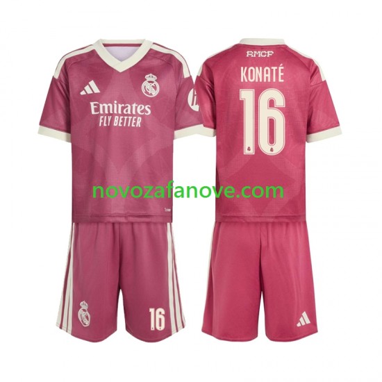 Nogometni Dres Real Madrid Ibrahima Konate 16 Dječji Treći 2026-2027 Kratkih Rukava