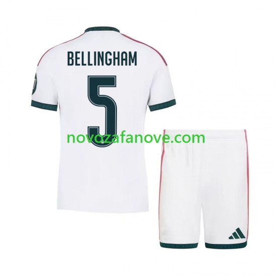 Nogometni Dres Real Madrid Jude Bellingham 5 Dječji Domaći 2026-2027 Kratkih Rukava