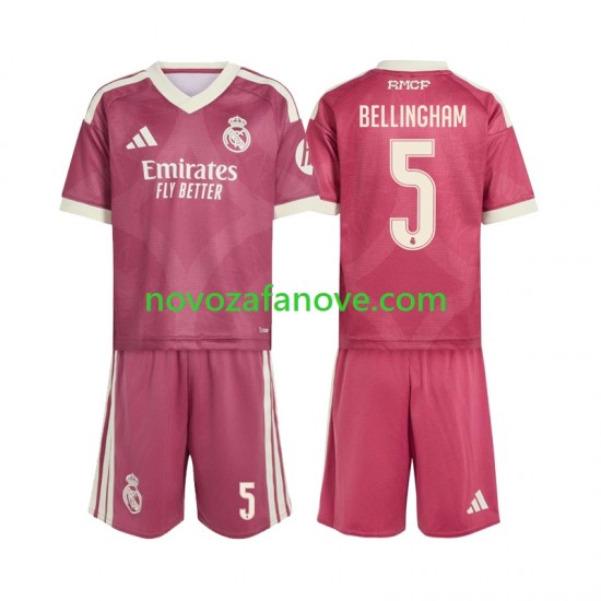 Nogometni Dres Real Madrid Jude Bellingham 5 Dječji Treći 2026-2027 Kratkih Rukava