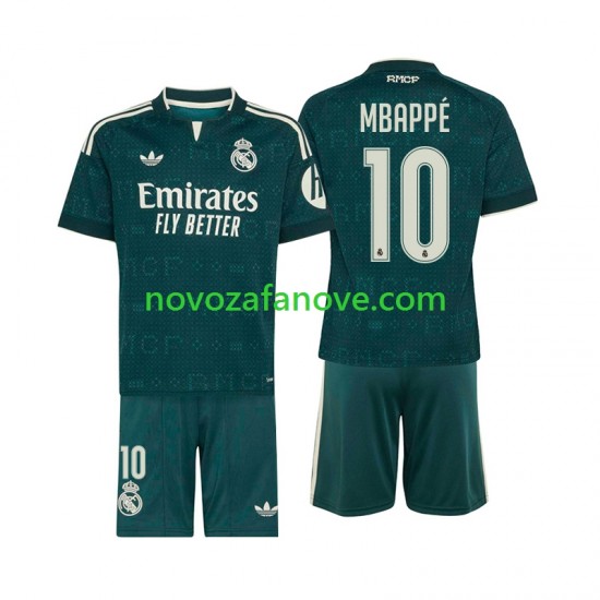 Nogometni Dres Real Madrid Mbappé Kylian 10 Dječji Gostujući 2026-2027 Kratkih Rukava