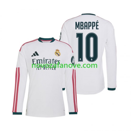 Nogometni Dres Real Madrid Mbappé Kylian 10 Muški Domaći 2026-2027 Dugim Rukavima
