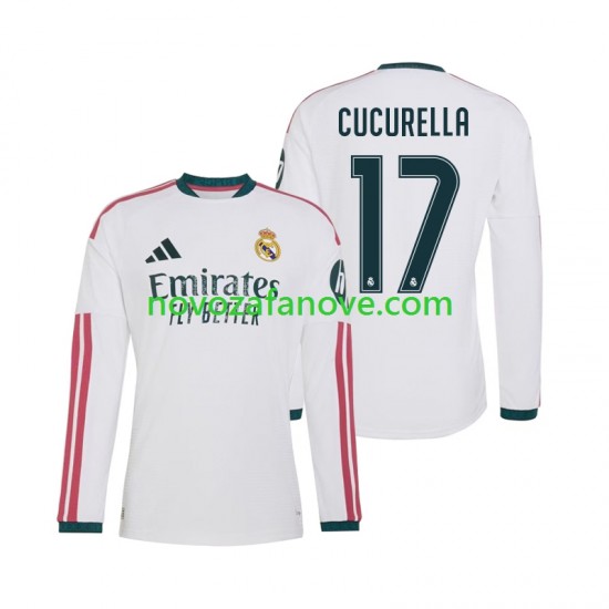 Nogometni Dres Real Madrid Marc Cucurella 17 Muški Domaći 2026-2027 Dugim Rukavima