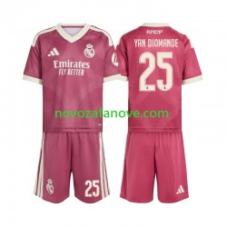 Nogometni Dres Real Madrid Yan Diomande 25 Dječji Treći 2026-2027 Kratkih Rukava
