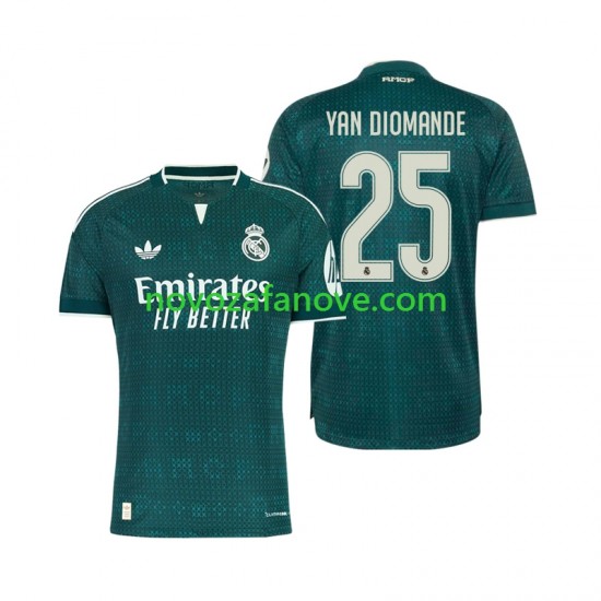 Nogometni Dres Real Madrid Yan Diomande 25 Muški Gostujući 2026-2027 Kratkih Rukava