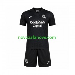 Nogometni Dres Real Sociedad Dječji Gostujući 2026-2027 Kratkih Rukava