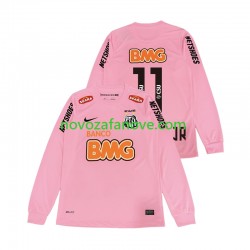 Nogometni Dres Santos Neymar JR 11 2012 2013 Retro Muški Četvrti Dugim Rukavima